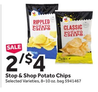 Stop&Shop Stop & shop potato chips offer