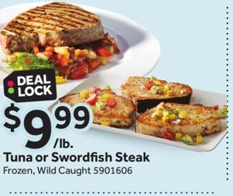 Stop&Shop Tuna or sword sh steak offer