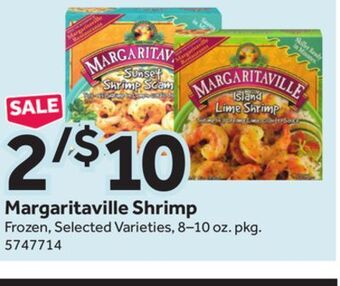 Stop&Shop Margaritaville shrimp offer