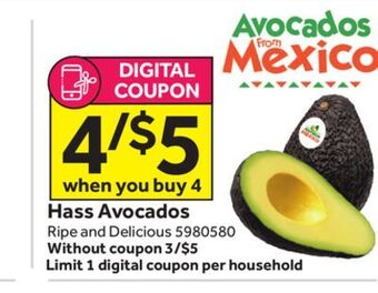 Stop&Shop Hass avocados offer