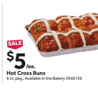 Stop&Shop Hot cross buns offer