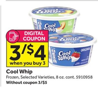 Stop&Shop Cool whip offer