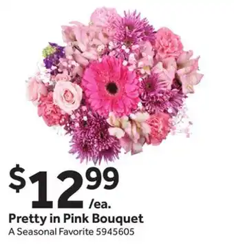Stop&Shop Pretty in pink bouquet offer