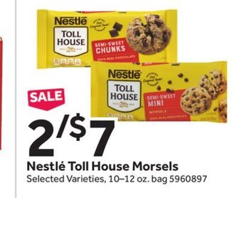 Stop&Shop Nestlé toll house morsels offer