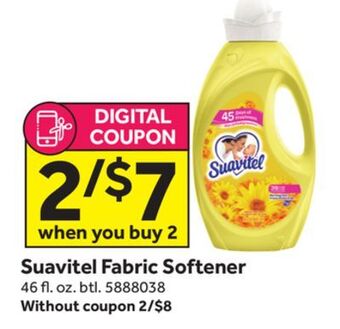 Stop&Shop Suavitel fabric softener offer