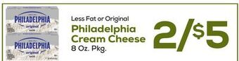 DeCicco & Sons Philadelphia cream cheese offer