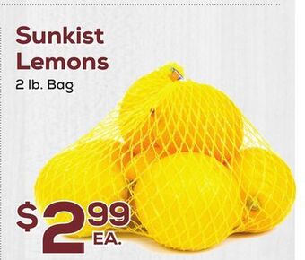 DeCicco & Sons Sunkist lemons offer