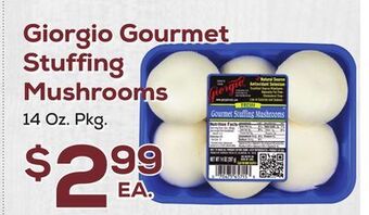 DeCicco & Sons Giorgio gourmet stuffing mushrooms offer