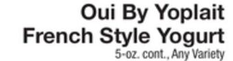 The Fresh Grocer French style yogurt offer