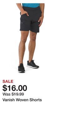 TJ Maxx Vanish woven shorts offer
