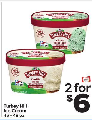 Weis Markets Turkey hill ice cream offer