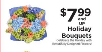 ShopRite Holiday bouquets offer