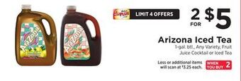 ShopRite Iced tea offer