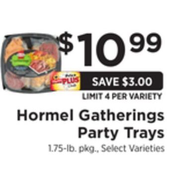 ShopRite Gatherings party trays offer