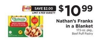 ShopRite Franks in a blanket offer
