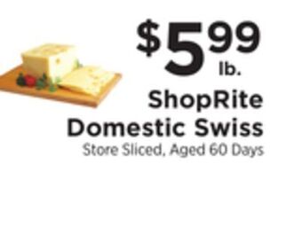 ShopRite Domestic swiss offer