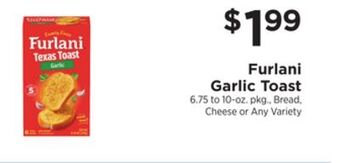 ShopRite Garlic toast offer