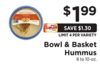 ShopRite Hummus offer
