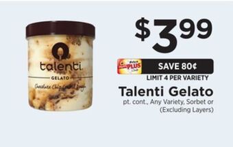 ShopRite Gelato offer