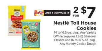 ShopRite Toll house cookies offer