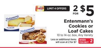 ShopRite Cookies or loaf cakes offer