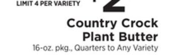 ShopRite Plant butter offer