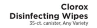 ShopRite Disinfecting wipes offer