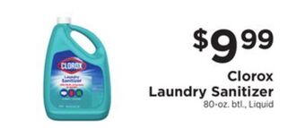 ShopRite Laundry sanitizer offer