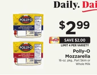 ShopRite Mozzarella offer