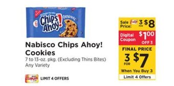 ShopRite Chips ahoy! cookies offer