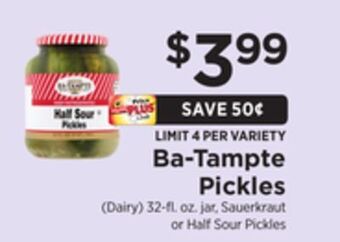 ShopRite Pickles offer