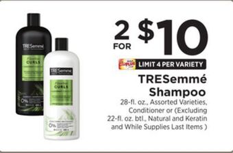 ShopRite Shampoo offer