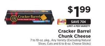 ShopRite Chunk cheese offer