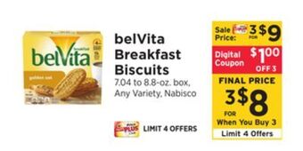 ShopRite Breakfast biscuits offer