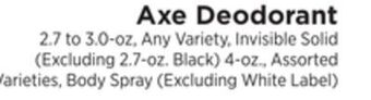 ShopRite Deodorant offer