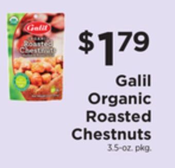 ShopRite Organic roasted chestnuts offer