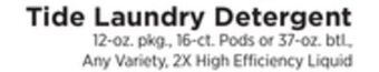 ShopRite Laundry detergent offer
