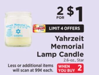 ShopRite Candle offer