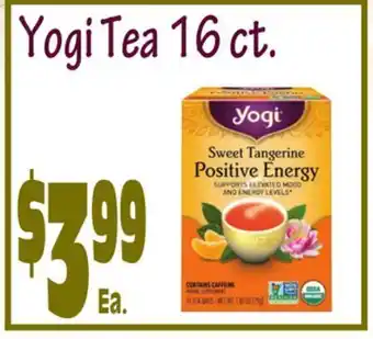 Wild By Nature Yogi tea offer