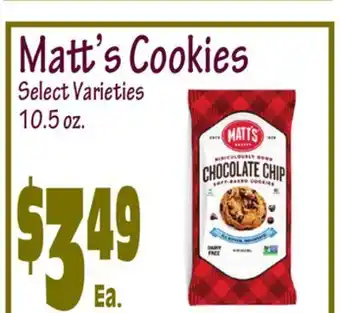 Wild By Nature Matt's cookies offer