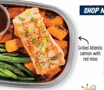 Sprouts Farmers Market Grilled Atlantic salmon with red miso offer