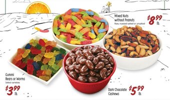 Sprouts Farmers Market Gummi Bears or Worms, offer