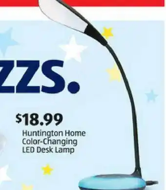 Aldi Huntington Home Color-changing Led Desk Lamp offer