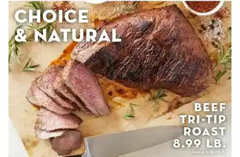 Bristol Farms Beef Tri-tip Roast offer