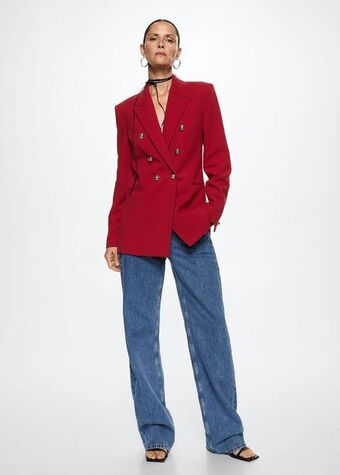 Mango Double-breasted blazer offer