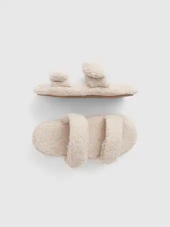 Gap Kids sherpa sandal slippers offer