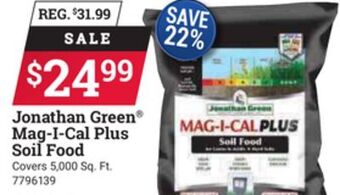 Ace Hardware Jonathan green® mag-i-cal plus soil food offer