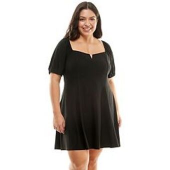 Kohl's Juniors' plus size lily rose fit & flare mini dress offer