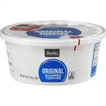 Essential everyday sugar free whipped topping, 8 oz