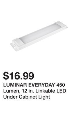 Harbor Freight Tools 450 lumen, 12 in. linkable led under cabinet light offer